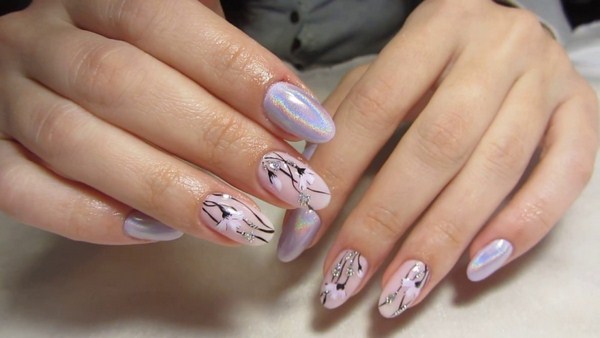 Délicieuse manucure de fleurs 2025-2026: photos, idées de manucure avec des fleurs