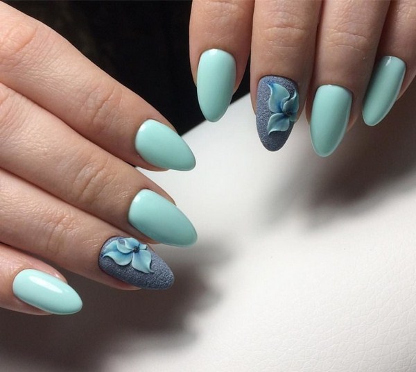 Délicieuse manucure de fleurs 2025-2026: photos, idées de manucure avec des fleurs