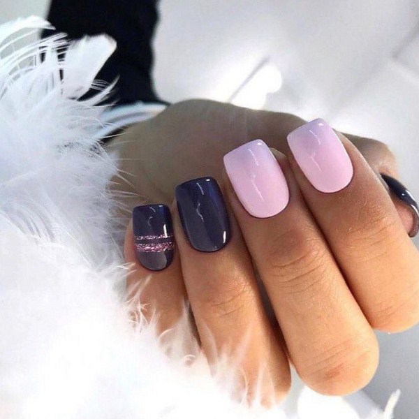 Manucure de bureau tendance 2025-2026: plus de 50 photos d'idées et de nouveautés nail art