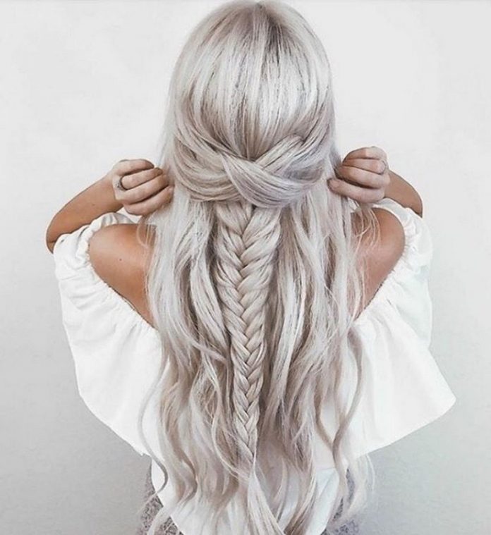 prichesky (1) Coiffures originales avec tissage 2025-2026, photos, idées