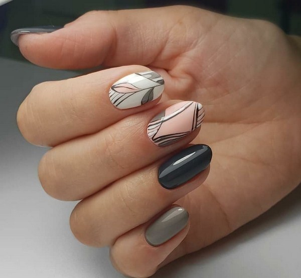 Les meilleures nouveautés de la manucure automne 2025-2026: TOP-5 technicien et TOP-5 nuances d'automne nail art