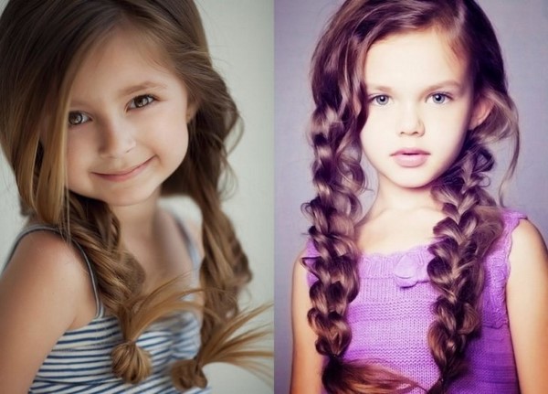 Coiffures de charme pour les filles 2025-2026: idées de photos de coiffures à la maternelle et à l'école