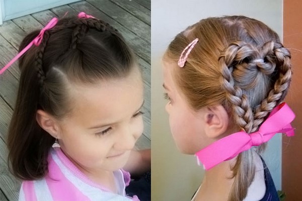 Coiffures de charme pour les filles 2025-2026: idées de photos de coiffures à la maternelle et à l'école