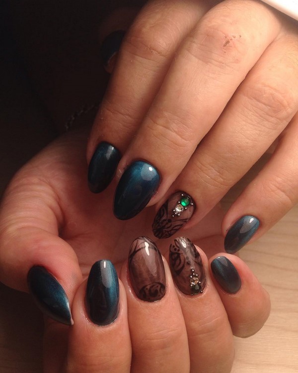 Manucure oeil de chat mystérieux 2025-2026: idées de conception d'ongles