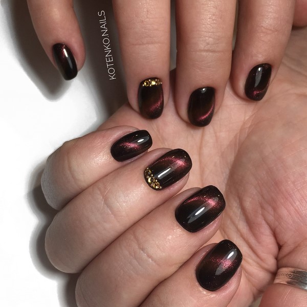 Manucure oeil de chat mystérieux 2025-2026: idées de conception d'ongles