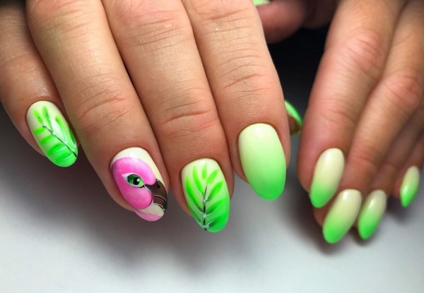 Une merveilleuse manucure pour les ongles en amande 2025-2026: photos