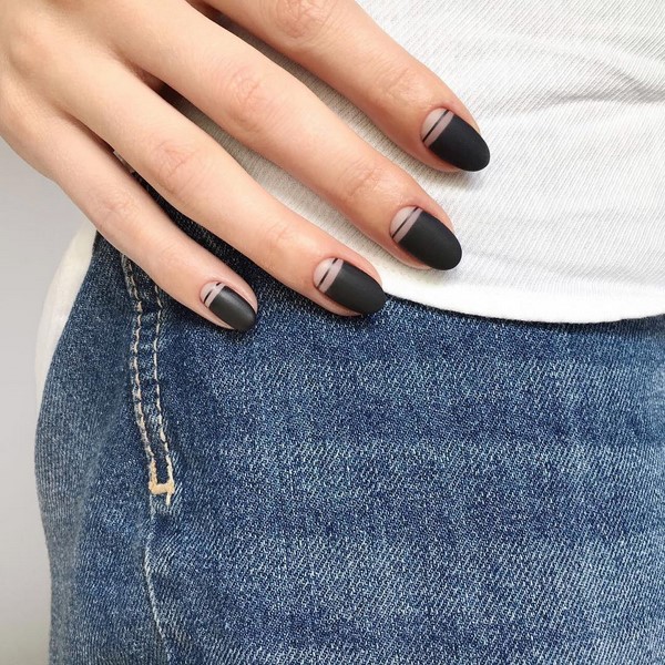 Une merveilleuse manucure pour les ongles en amande 2025-2026: photos