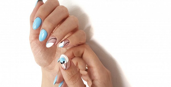 Une merveilleuse manucure pour les ongles en amande 2025-2026: photos