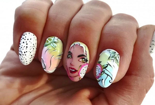 Tendance manucure 2025-2026: Eye See You Nail Art dans les meilleures idées de la photo