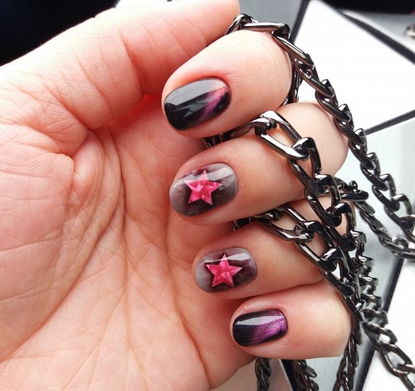 Manucure oeil de chat mystérieux 2025-2026: idées de conception d'ongles