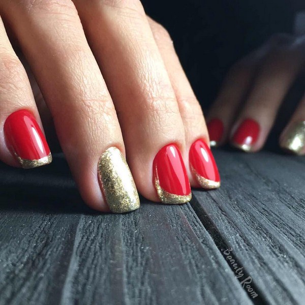 Brillante manucure du Nouvel An 2026: exemples de photos