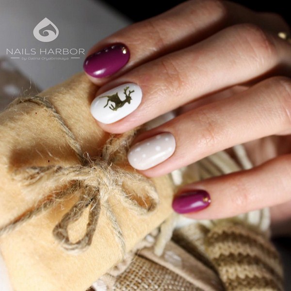 Brillante manucure du Nouvel An 2026: exemples de photos