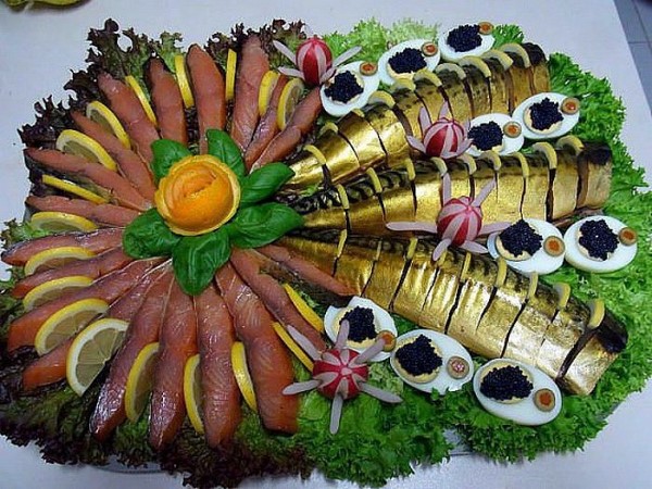 Meilleures idées pour trancher sur une table de fête: photo