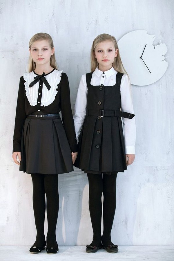 Uniforme scolaire élégant 2025-2026 pour filles et garçons: TOP 100+ idées de photos