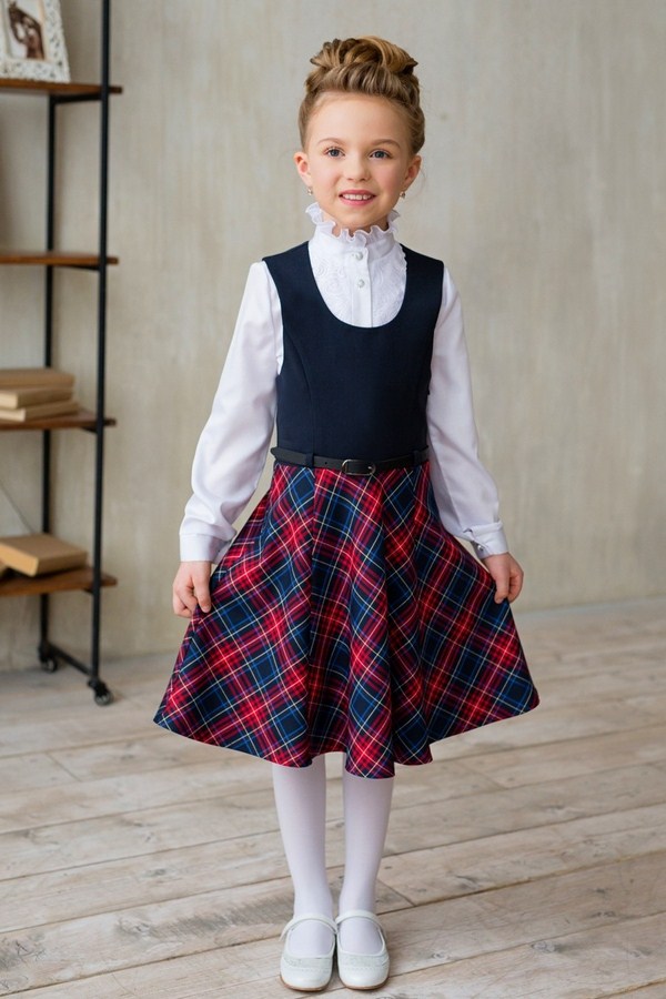 Uniforme scolaire élégant 2025-2026 pour filles et garçons: TOP 100+ idées de photos