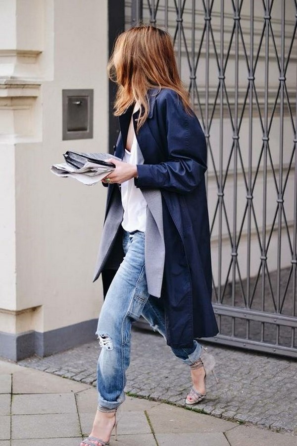 Les imperméables et trenchs les plus élégants 2025-2026: modèles et styles à la mode sur la photo