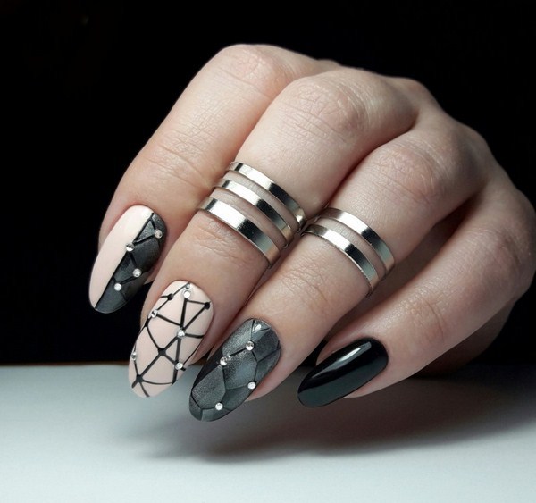 Design d'ongles à la mode 2025-2026: photo, beaux dessins sur les ongles