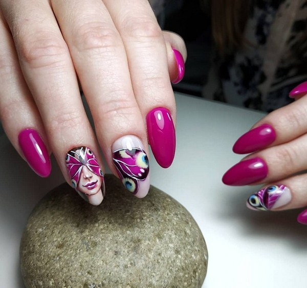 Design d'ongles à la mode 2025-2026: photo, beaux dessins sur les ongles