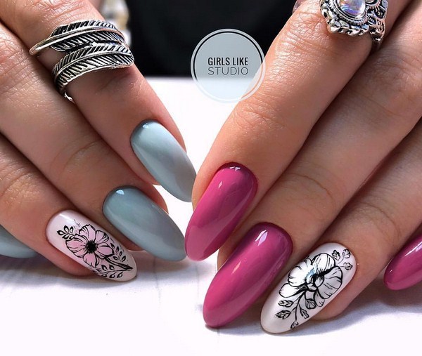 Design d'ongles à la mode 2025-2026: photo, beaux dessins sur les ongles