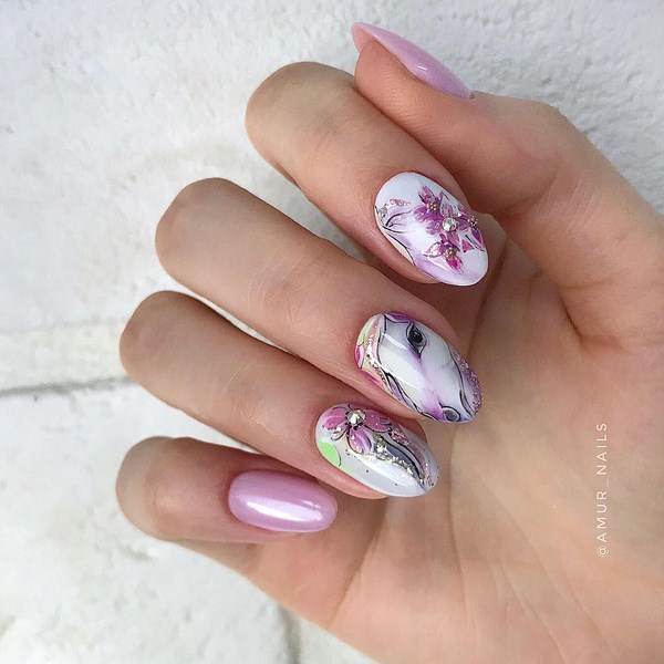 Design d'ongles à la mode 2025-2026: photo, beaux dessins sur les ongles