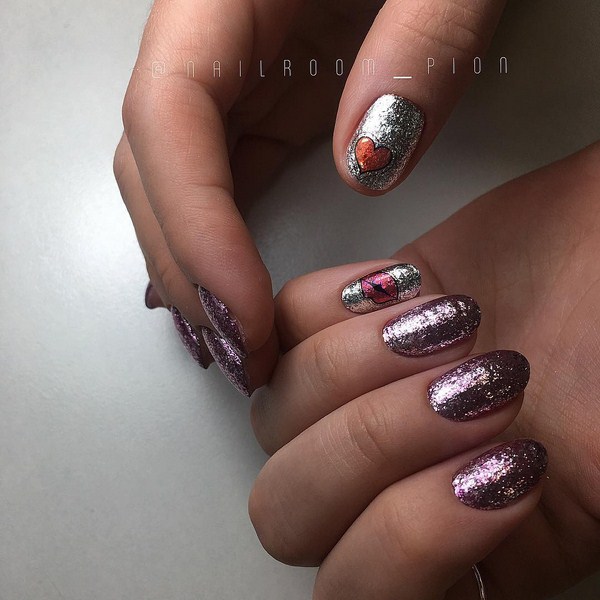 Ongles festifs à paillettes 2025-2026: la manucure la plus chic de la photo