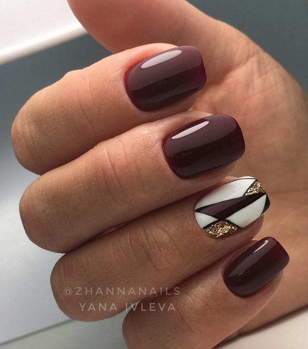 Ongles festifs à paillettes 2025-2026: la manucure la plus chic de la photo