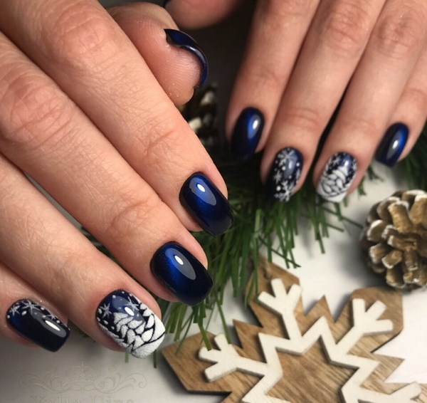 Manucure du Nouvel An 2026: photos, idées de manucure du Nouvel An