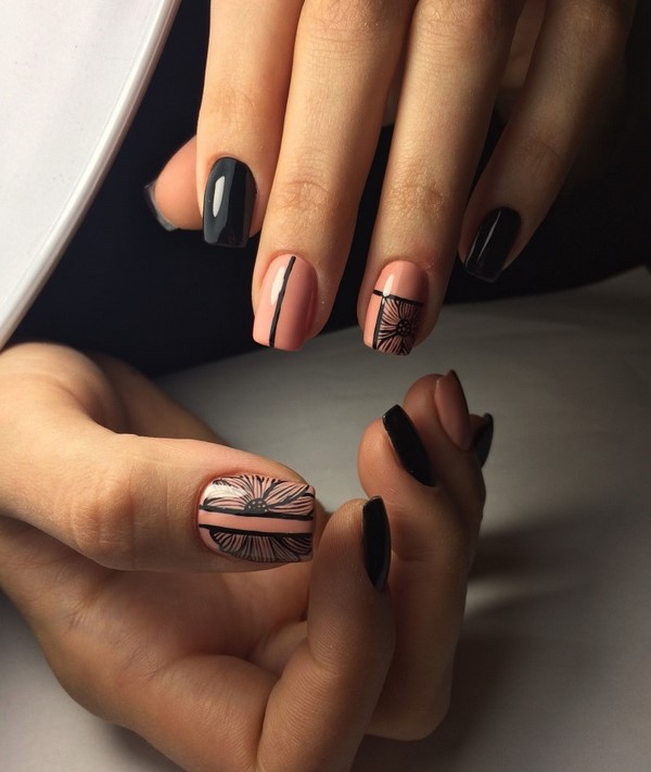 Tendance manucure sombre 2025-2026 - les meilleures tendances de la photo