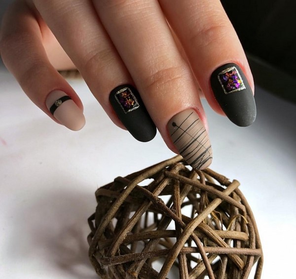Tendance manucure sombre 2025-2026 - les meilleures tendances de la photo