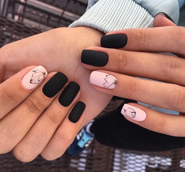 Tendance manucure sombre 2025-2026 - les meilleures tendances de la photo