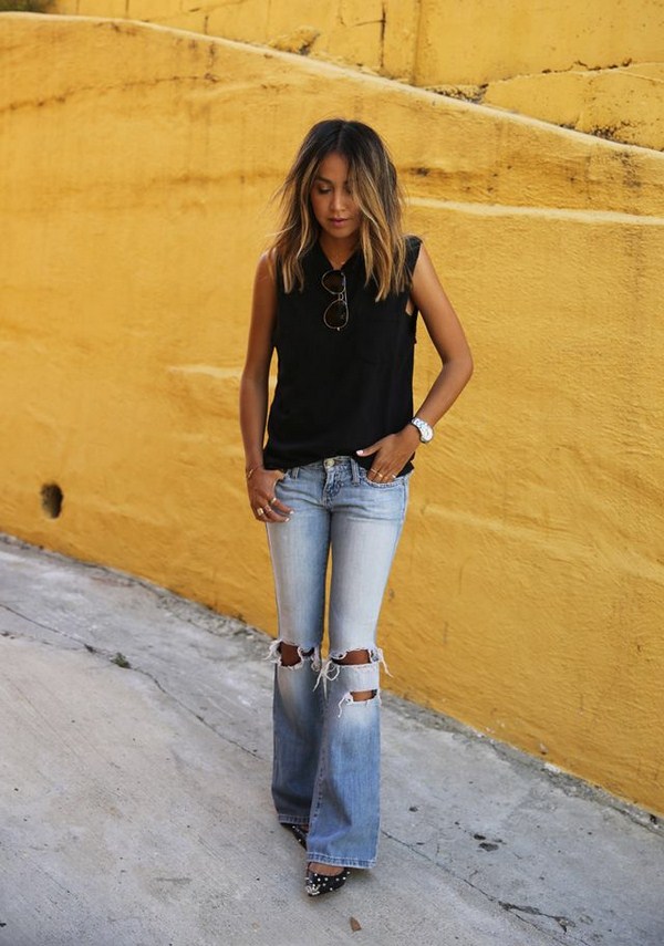 Nouveaux jeans tendance pour le printemps-été 2025-2026 - noeuds supérieurs pour le printemps et l'été