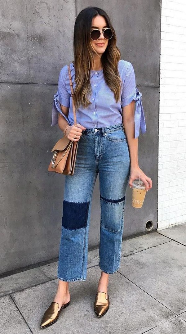 Nouveaux jeans tendance pour le printemps-été 2025-2026 - noeuds supérieurs pour le printemps et l'été