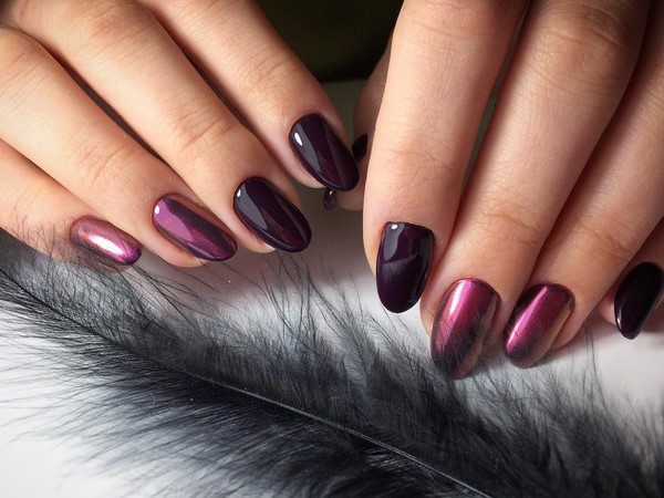 Idées tendances pour la conception d'une manucure avec un frottement 2025-2026 - nouveaux articles et tendances