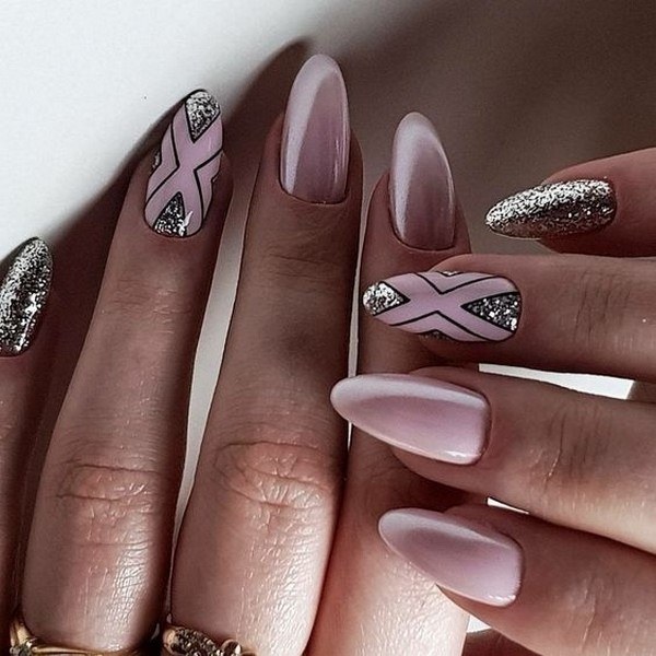 Idées tendances pour la conception d'une manucure avec un frottement 2025-2026 - nouveaux articles et tendances