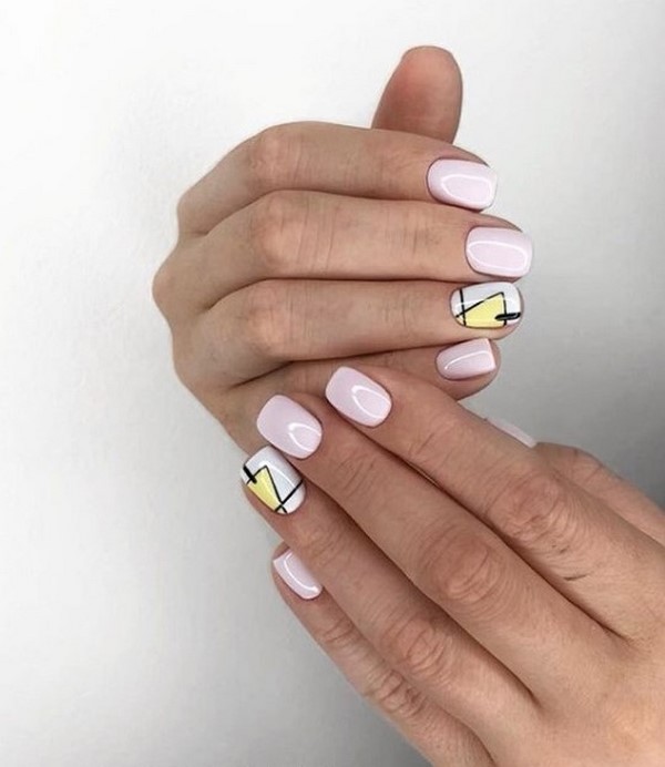 Idées tendances pour la conception d'une manucure avec un frottement 2025-2026 - nouveaux articles et tendances