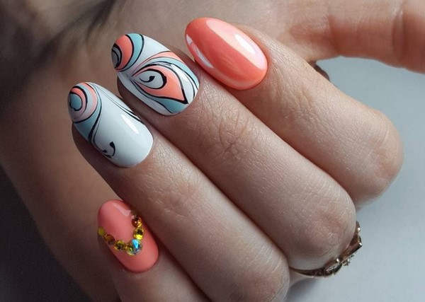 Idées tendances pour la conception d'une manucure avec un frottement 2025-2026 - nouveaux articles et tendances