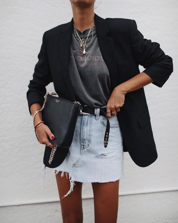 Jupes en denim attrayantes 2025-2026 - idées de photos d'arcs pour tous les goûts