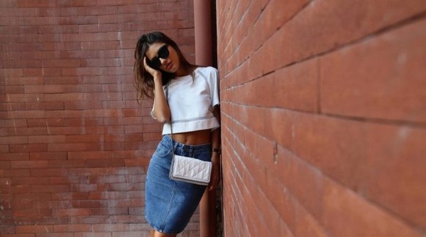 Jupes en denim attrayantes 2025-2026 - idées de photos d'arcs pour tous les goûts