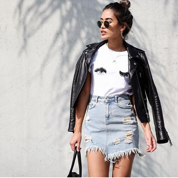 Jupes en denim attrayantes 2025-2026 - idées de photos d'arcs pour tous les goûts