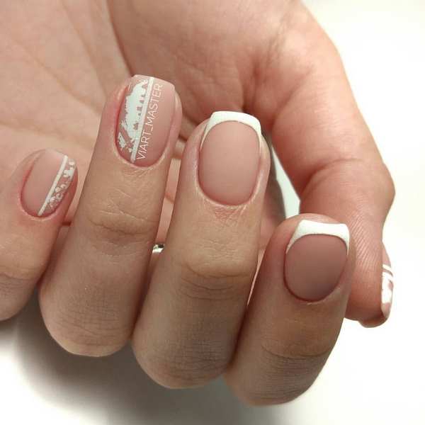 Nouveaux articles dans la conception des ongles français 2025-2026 - idées de veste française inspirantes sur la photo