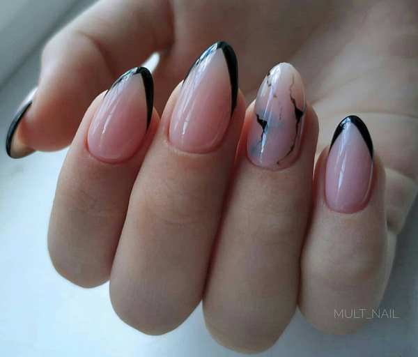 Nouveaux articles dans la conception des ongles français 2025-2026 - idées de veste française inspirantes sur la photo