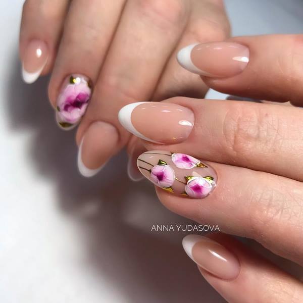 Nouveaux articles dans la conception des ongles français 2025-2026 - idées de veste française inspirantes sur la photo