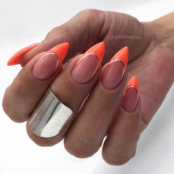 Nouveaux articles dans la conception des ongles français 2025-2026 - idées de veste française inspirantes sur la photo