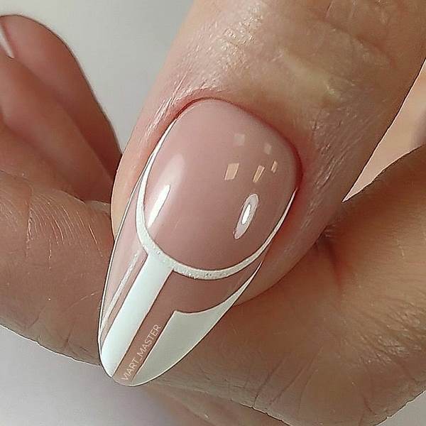 Nouveaux articles dans la conception des ongles français 2025-2026 - idées de veste française inspirantes sur la photo