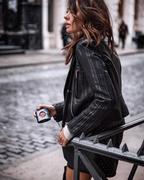 Les principales tendances de la saison 2025-2026 sur les vestes en cuir femme: actualités photo