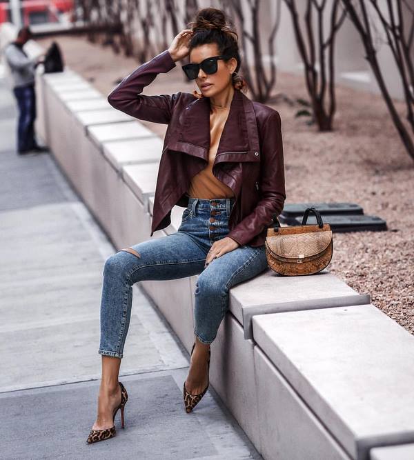 Les principales tendances de la saison 2025-2026 sur les vestes en cuir femme: actualités photo