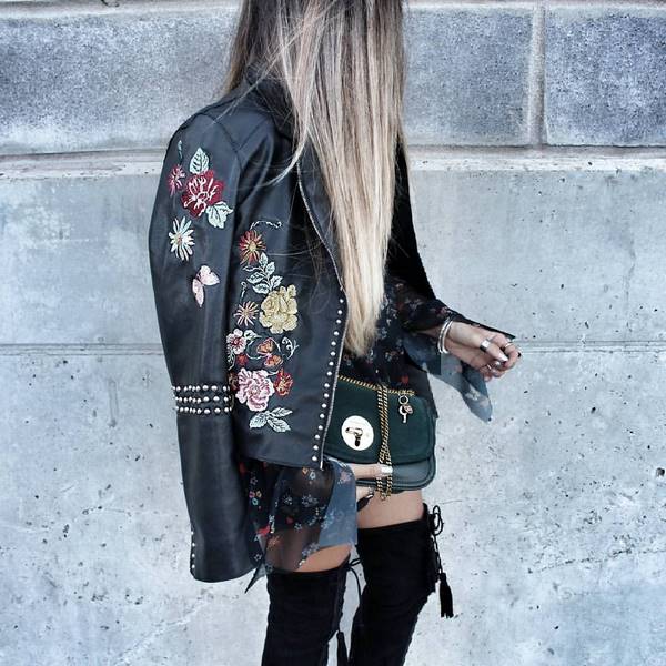 Les principales tendances de la saison 2025-2026 sur les vestes en cuir femme: actualités photo