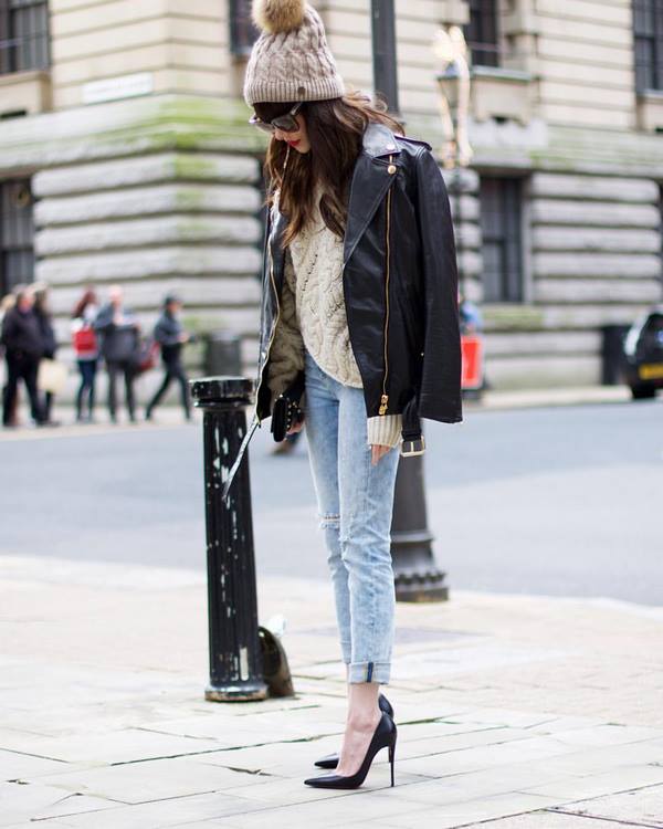 Les principales tendances de la saison 2025-2026 sur les vestes en cuir femme: actualités photo