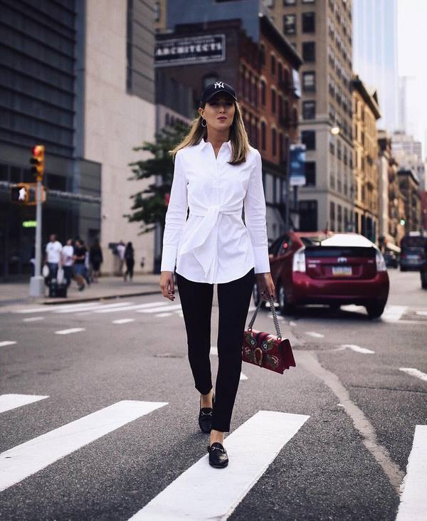 Chemises et chemisiers blancs élégants 2025-2026 - nouveaux modèles et styles