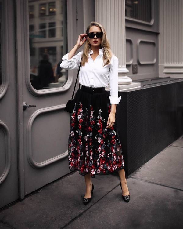 Chemises et chemisiers blancs élégants 2025-2026 - nouveaux modèles et styles